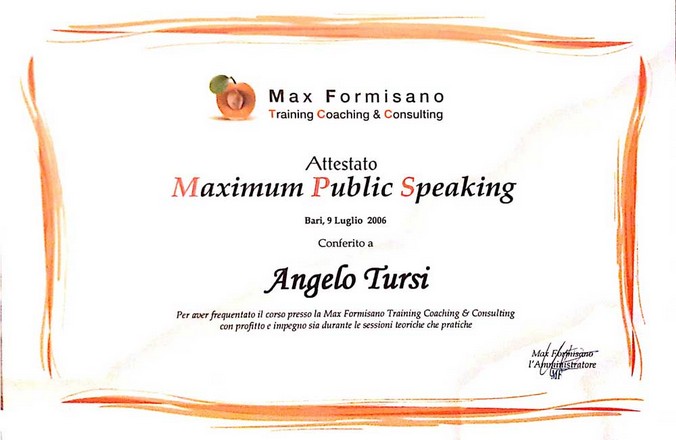 Angelo Tursi - Mental Coach